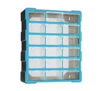 LeeQinersw Armietto Organizer con Cassetti Trasparenti Multiscomparto Mobile Portaoggetti con Scomparti Estraibili Resisn per Garage, Stan Degli Hobby,