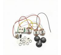 LeeQinersw Audio Switch Circuit Cablaggio Elettrico Chitarra Elettrica Harness Preassemblato Selettore 5 Vie Potenziometri Volume Tono Presa 6.35 Mm Ferramenta