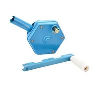 LeeQinersw Avvolgitore Manuale per Copertura di a Rullo Laterale Compatto Kit di Avvolgimento Pellicola con Staffa Montaggio in Acciaio per vri