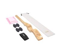 LeeQinersw Balletto Bambini Allungapiede Arco Piede Attrezzo Danza Anatomica Finitura Liscia Aiuto Progressivo per Riscaldamento Piedi Stretching, Legno Naturale, style to 3