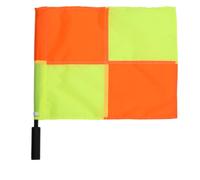 LeeQinersw Bandierina Arbitro Calcio Bandiera Guardalinee Segnalazione Offside Rimesse con Asta Acciaio Durevole Manico Spugna Antiscivolo Tessuto Impermeabile, Style to 1