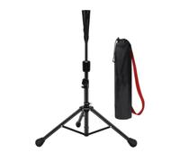 LeeQinersw Baseball Practice Professionale con Asta Verticale Estensibile Tripode Stabile Struttura Richiudibile Piattaforma Colpibile in Gomma Realizzato in