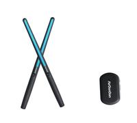 LeeQinersw Batteria Elettronica Air Drum Strumento Portatile con Bacchette per Amanti Della Musica, con Convertitore, Taglia unica bambino