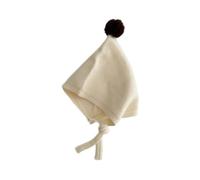 LeeQinersw Berretto per neonati, comodo e caldo, per neonati e bambini, autunno, Bianco