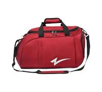 LeeQinersw Borsone Da Viaggio Borsa Sportiva Sacca Da Allenamento in Tessuto Oxford con Scomparto Calzature Adatto per Viaggi di Lavoro E Attivit, Rosso