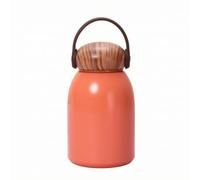LeeQinersw Bottiglia Termica 300 Ml Ml Isolamento 6-Dodici Mini Isolante Resistente Ruggine Fiaschetta per Pendolarismo, Ufficio, Scuola, Arancione