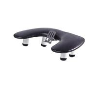 LeeQinersw Bracciolo per manicure per Nail supporto per cellulare a forma di U regolabile per Nail Art, Nero