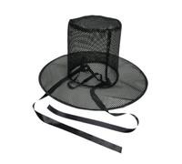 LeeQinersw Cappello da Strega Nero in Rete, Accessorio Versatile per Costumi di Feste a Tema e Travestimenti.