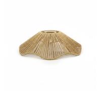 LeeQinersw Cappello Lampada a Sospensione Paralume Fatto a Mano Rustico per Illuminazione Interna Materiale Carta Corda Ferro Adatto per Ristoranti Teahouse Zone Relax, Giallo