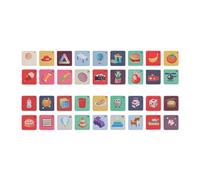 LeeQinersw Carte Didattiche per Neonati Libro di Stoffa Flashcard Sensoriali Gioco Interattivo in Tessuto Morbido Adatto per Lo Sviluppo Visivo E Regali Nascita, Colorato, Taglia unica bambino