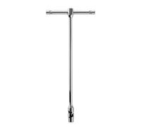 LeeQinersw Chiave a Bussola a T Impugnatura Lunga Chiave a Cricchetto a Doppio Snodo Chiave Esagonale Universale Chiave a Barra Dritta Rotazione 180 Gradi per, 10mm