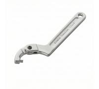 LeeQinersw Chiave Inglese Regolabile Chiave a Gancio Chiave a Chiave a Uncino con Gancio Curvo per Aggancio Sicuro su Dadi a Fessura Senza Danneggiare le, 32-76mm