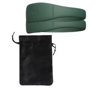LeeQinersw Cinturino Rotuleo Fascia Protettiva Tutore Regolabile E Supporto per Ginocchio in Silicone Confortevole per Sostegno Affidabile Adatto per Pallacanes, 2 Pezzi Verdi