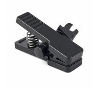 LeeQinersw Clip Microfono Saxofono Supporto Microfono Staffa Pinza Morsetto Asta Metallo Durevole Fissaggio Affidabile con Molla Rivestimento in Gomma, Metal Spring Clip