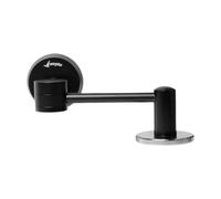 LeeQinersw Coffee Rack Organizzatore Filtro Caffè Supporto Alluminio Multifunzionale Adsorbimento Rapido Adatto a Cucina Bar Caffè Casa, Nero