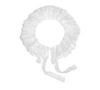LeeQinersw Collo Vittoriano in Pizzo Elegante con Balze Arricciate E Nastro Regolabile per Abiti Storici E Cosplay