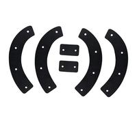 LeeQinersw Confezione Da 6 Pale in Gomma per Trivella per Spazzaneve SJ620,