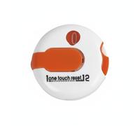 LeeQinersw Contatore Colpi Golf Contatore Punteggio Golf Segnapunti Strumento Accessorio con Conteggio Preciso a 12 Colpi E Tasto per Azzerare Clip per Guanto, Arancione, Bianco E Arancione