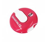LeeQinersw Contatore Colpi Golf Contatore Punteggio Golf Segnapunti Strumento Accessorio con Conteggio Preciso a 12 Colpi E Tasto per Azzerare Clip per Guanto, Rosso, Rosso E Bianco