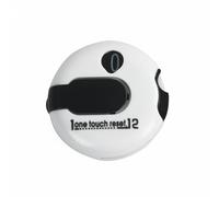 LeeQinersw Contatore Colpi Golf Contatore Punteggio Golf Segnapunti Strumento Accessorio con Conteggio Preciso a 12 Colpi E Tasto per Azzerare Clip per Guanto, Nero, Bianco E Nero