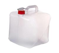 LeeQinersw Contenitore Portatile per Acqua con Maniglia, erogatore di Bevande per Escursioni e Campeggio, Rosso, 15 Litri