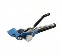 LeeQinersw Cricchetto Tenditore Manuale per Reggette Strumento di Serraggio con Taglierina Attrezzo per Fissare in Acciaio Telaio Durevole Comando a Leva Adatto, Utensile A Ingranaggi