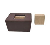 LeeQinersw Cubo Rompicapo in Legno per Coinvolgere La Famiglia E Migliorare Le Abilità, Piazza