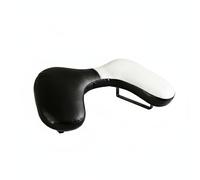 LeeQinersw Cuscino Supporto Unghie Cuscino Manicure Poggiamano Poggiapolso Appoggio Braccio Pelle PU Morbida E Confortevole con Superficie Igienica Adatto a, Black White