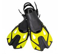 LeeQinersw da Immersione Snorkeling Nuoto Allenamento Corte Propulsione Efficiente Sforzo Minimo Tallone Aperto Regolabile Calzata Sicura Materiali PP E TPE