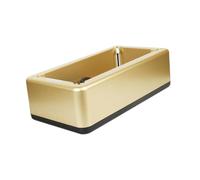 LeeQinersw di Distributore di Coperture per Scarpe Portatile, Design Non Slip per Il Pavimento Nei Negozi E Nelle Case, Oro
