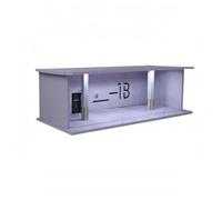 LeeQinersw Diorama Garage Building Model 1:64 Storage Collection Ordinate Living Room Realistic Presentation Showroom Office LED, Style a