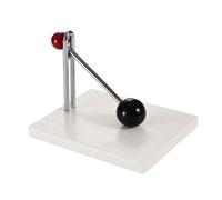 LeeQinersw Dispenser di Tovaglioli Supporto, Array, Bianco Base, Rosso Palla Piccola, Nero Palla Grande, Stile B