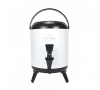 LeeQinersw Dispenser per Bevande Isolato Secchio Termico Contenitore Portatile Serbatoio con Manico Acciaio Inossidabile con Borsa per Riporre Adatto per Campeggio Picnic Raduni All’ Aperta Auto 6L