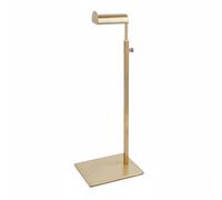 LeeQinersw Display Hanger Espositore Borse Supporto Regolabile Porta Borsa Base Antiscivolo Acciaio Inossidabile Protezione Piano Adatto per Boutique Esposizioni , Pennello A-head Oro-t