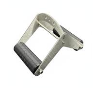 LeeQinersw Dispositivo Allenamento Polso Attrezzo Avambraccio E Mano Trazione Controllata Rotazione Fluida Impugnatura Ergonomica Compatibile con Dischi 2in, Maniglia In Plastica Da 6 Cm