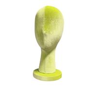LeeQinersw Espositore per Cuffie, Occhiali Da Sole E Copricapi Su Testa di Manichino, Verde