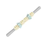 LeeQinersw Fascia muscolo massaggio a rullo a rullo riducendo il muscolo muscolare strumento muscolo portatile massaggiatore muscolare per il viaggio, Giallo
