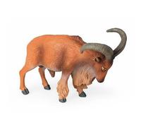 LeeQinersw Giocattolo in Tessuto Animale Selvatico Figurina Realistica Strutturata Modellino Educativo Consigliato per Apprendimento Natura Esposizione Collezioni Scenografie, Pecora Di Barberia 2270