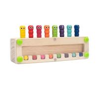 LeeQinersw Gioco di abbinamento dei colori, giocattolo educativo per lo sviluppo dei colori, per le riunioni di famiglia, Bruco