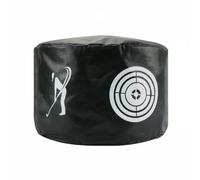 LeeQinersw Golf Swing Borsa da Allenamento Golf Sacca da Impatto Cuscino da Colpo Strumento Training in Pvc Struttura Stabilizzata con Base Arrotondata Adatta, Nero