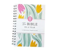 LeeQinersw Guida Alla Studio Della Bibbia Spiralata Quaderno Settimanale Diario Annotazioni Libro Pianificazione con Domande di Riflessione E Temi Tematici Adatt, Formato A5 14x21 cm