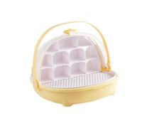 LeeQinersw Habitat di Osservazione per Rettili con Facile Accesso per La Riproduzione Del Da Seta, giallo