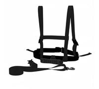 LeeQinersw Imbracatura da Allenamento Bambini per E Snowboard con Spallacci Regolabili Leash di Guida E Maniglia di Presa in Nylon Adatta a Sostegno in Seggiovia, Black