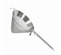 LeeQinersw Imbuto da Cucina in Acciaio Composito con Filtro Integrato E Foro per Appendere Ottimo per Separare Liquidi E Solidi Adatto per Cucine Domestiche Ristoranti, 22cm