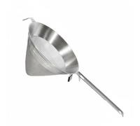 LeeQinersw Imbuto da Cucina in Acciaio Composito con Filtro Integrato E Foro per Appendere Ottimo per Separare Liquidi E Solidi Adatto per Cucine Domestiche Ristoranti, 20cm