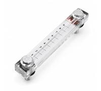 LeeQinersw Indicatore di Livello Carburante Misuratore Livello Serbatoio Indicatore Livello Liquido Lettura Chiara con Gauge Acrilico E Attacchi in, -127