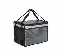 LeeQinersw Insulated Delivery Case Contenitore Termico Trasportatore Alimentare Borsa Termica Impermeabile Realizzato in PVC Oxford Adatto a Consegna Catering Servizio Ristoranti, 45L, Set Base
