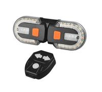 LeeQinersw Luce per Bicicletta, Indicatore di Direzione per Bicicletta, Componenti per Luci Direzionali, Accessori USB