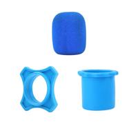 LeeQinersw Manica Microfono Portatile con Funzione Anti-slip per Eventi Dal Vivo, Blu