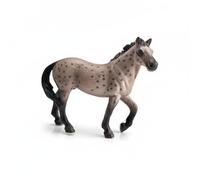 LeeQinersw Mare Figurine Cavallo Modello Realistico Giocattolo Animale Dipinto Manuale PVC con Caratteristiche Distinte per Ornamento Tortiera Regalo Attività Didattica, Knabstrupper